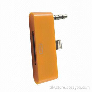 8-pin to 30-pin Car FM Audio Adapter for iPhone 5S